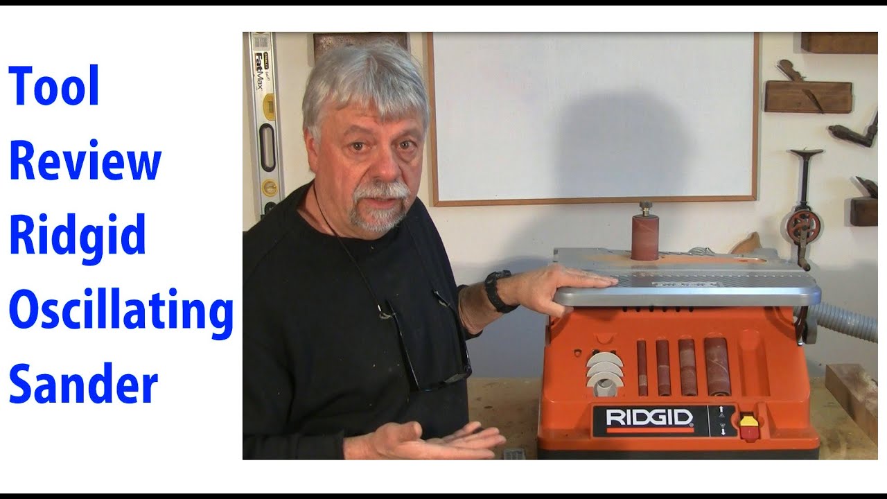 Ленточно-шпиндельный шлифовальный станок Ridgid Oscillating - woodworkweb