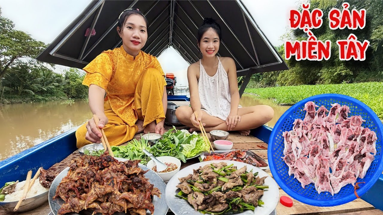 Kịch Tính Ngoài Đồng – Bắt Chuột Ếch Cá Nấu Ăn Trên Sông Nước Lên Miền Tây #104 | Lộc Cá Lăng 