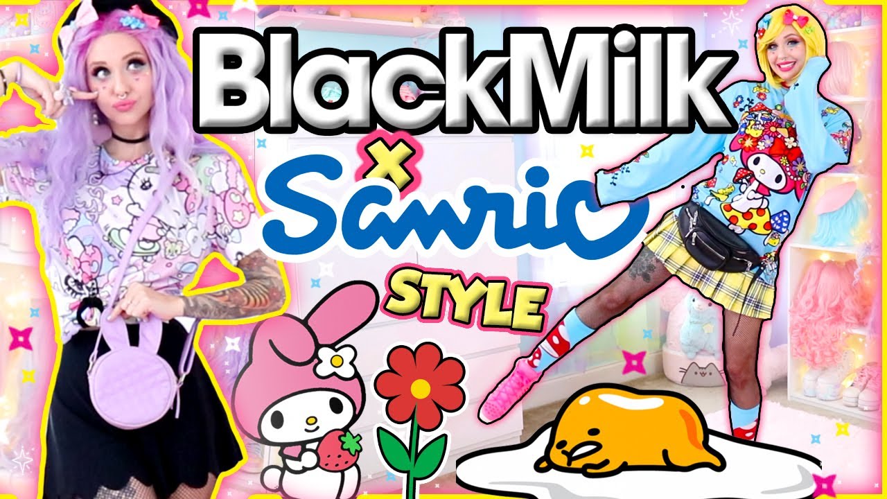 I AM A LAZY EGG (in cute sanrio clothes) | Style Walkthrough: Sanrio x Blackmilk