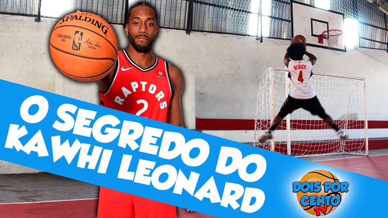 O SEGREDO DA FINALIZAÇÃO DO KAWHI LEONARD - TUTORIAIS DE BASQUETE/ BASQUETE DE RUA
