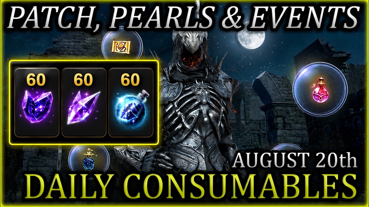 Patchnotes, Pearlshop Update & BIG EVENTS - Daily Buffs, Free Gated Crystals & More| BDO Events