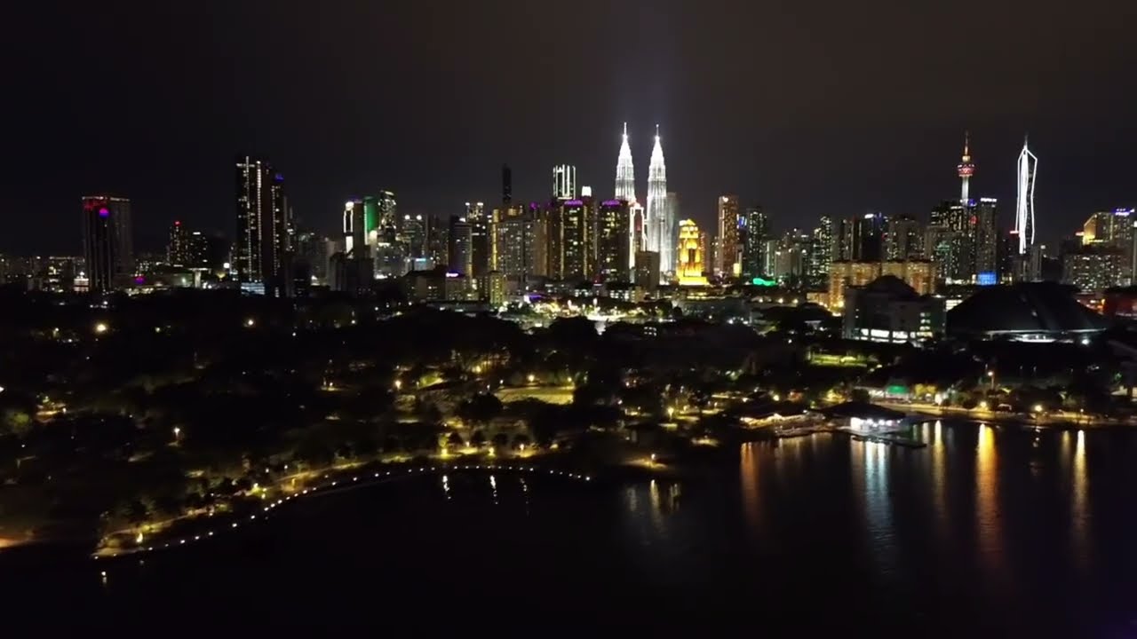 Titiwangsa park night view