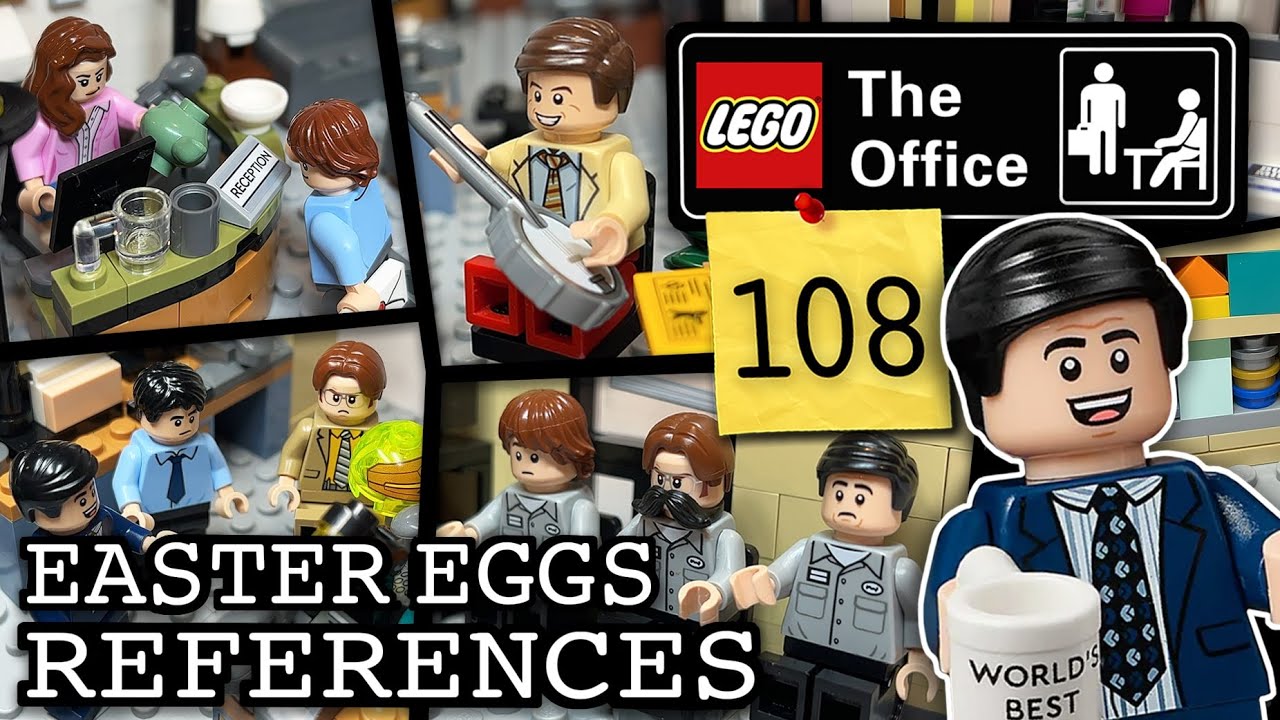 LEGO the Office - EVERY Easter Egg & Reference