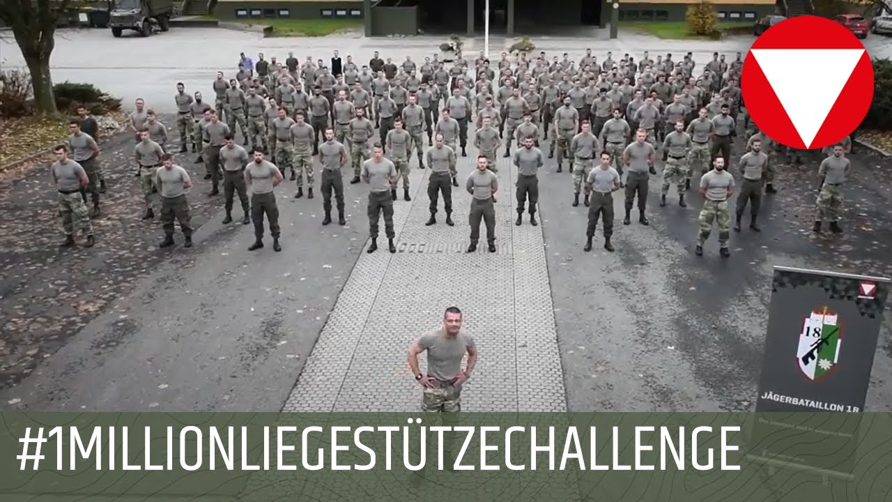#1millionliegestützechallenge - Jägerbataillon 18