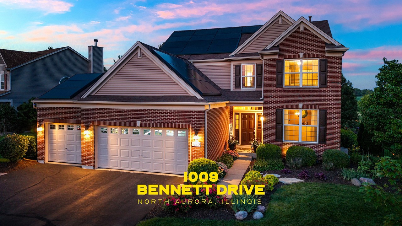 HOME FOR SALE: 1009 Bennett Dr, North Aurora, IL