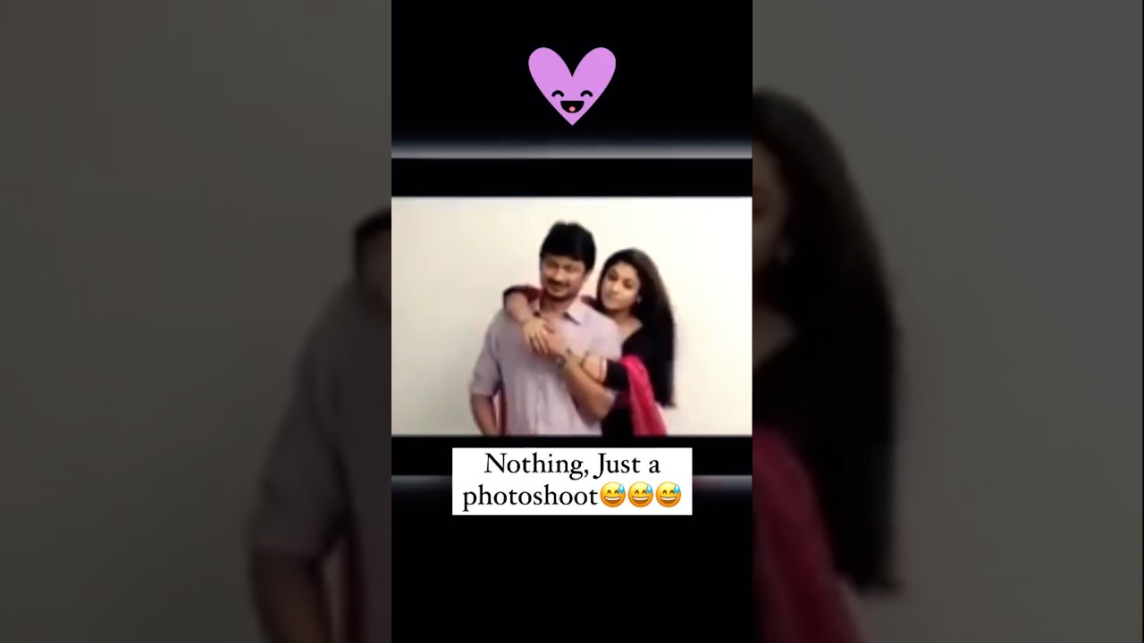 Couple or photoshoot - Udhayanidhi & Nahanthara 🥲😢 #shorts #nayanthara #udhayanidhi