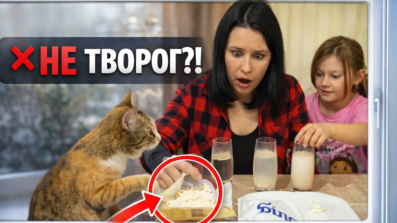 ❌ ЭТО НЕ ТВOРОГ?! Проверили и были в шоке 😳