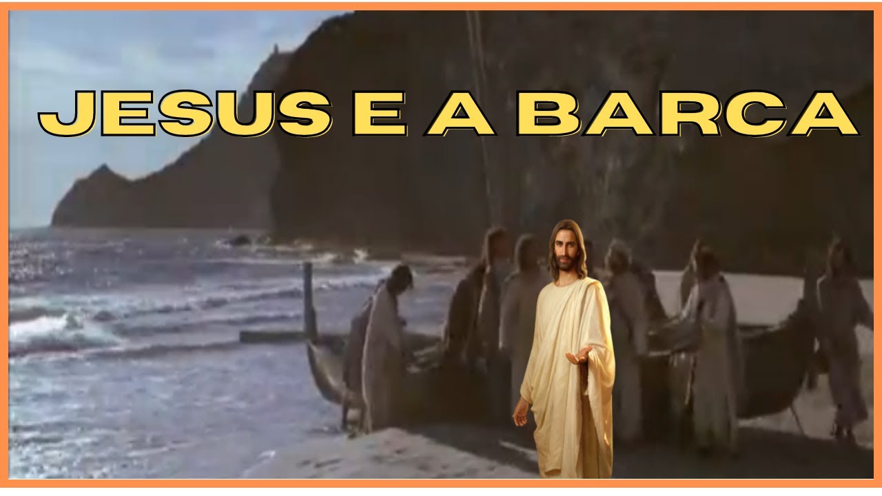 JESUS E A BARCA UMA LINDA MÚSICA  PARA MEDITAR CANTADA POR   ROBERTO CARLOS  PARA NOSSA PAZ