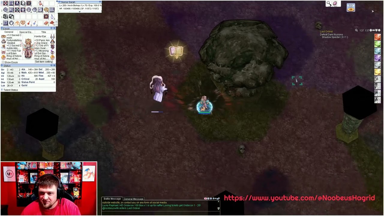 Ragnarok Online (iRO Chaos) -  Arch Bishop to Cardinal Job Change! 4th Job Class!  200+ Leveling!