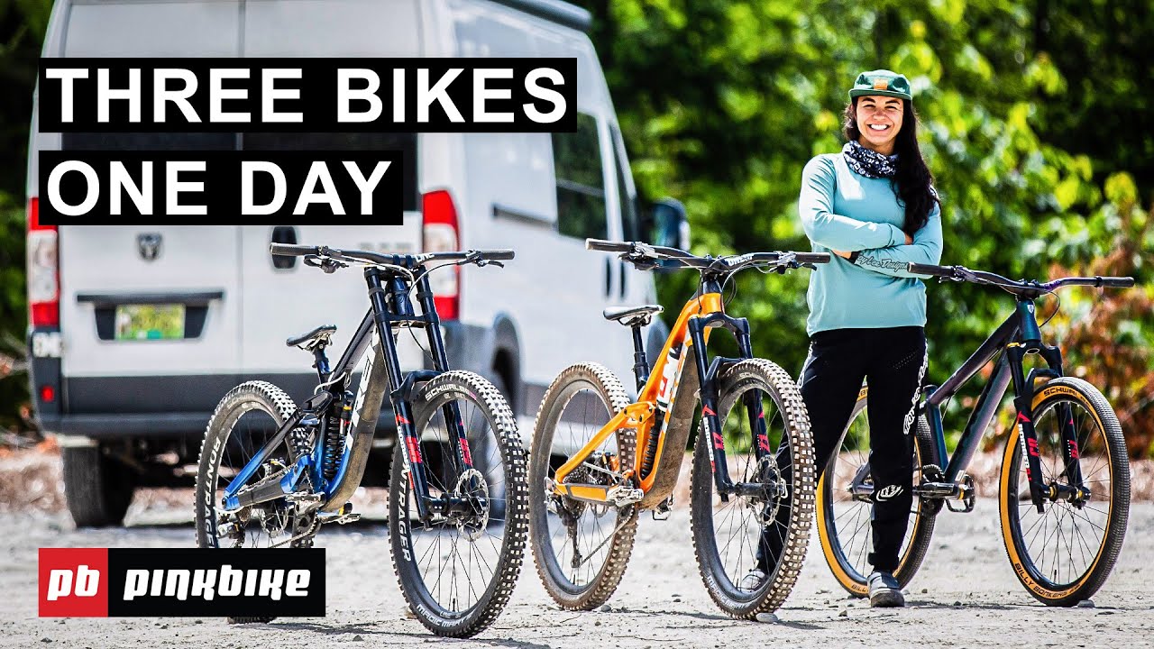 Riding DH, Enduro, and Pump Track In One Day with Christina Chappetta