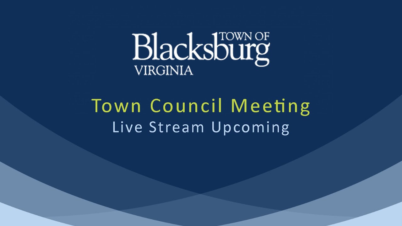 Blacksburg Town Council Meeting - December 9, 2025