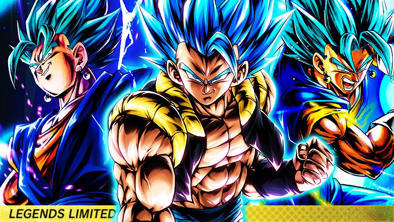 The BLUE FUSIONS TEAM in Dragon Ball Legends