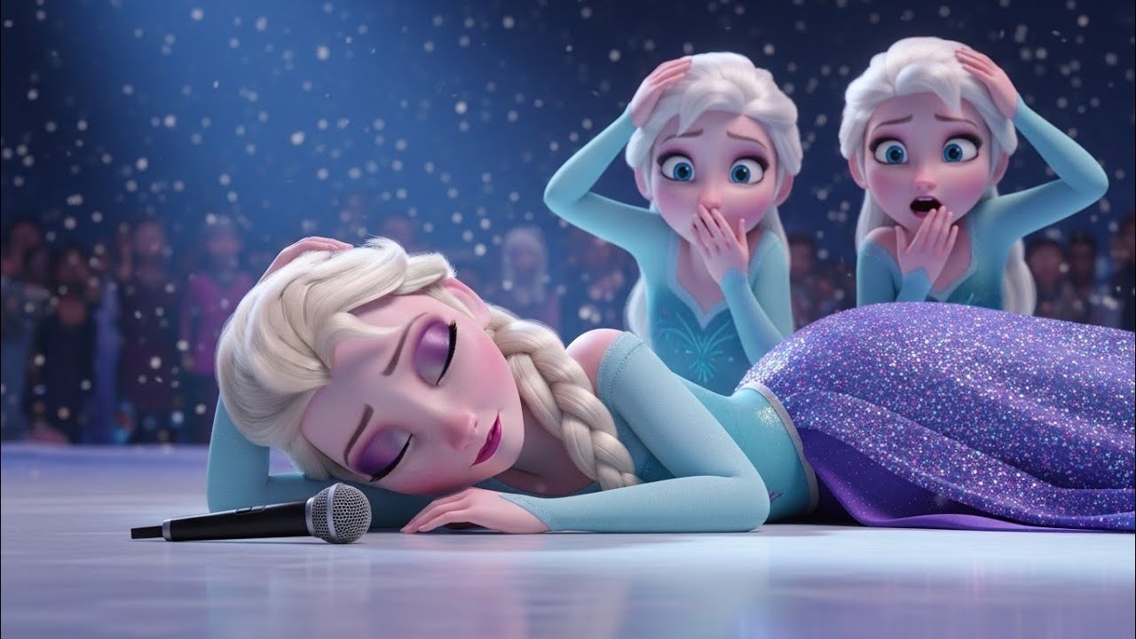 🆕🎶No One Knew Elsa’s Secret… Until She Collapsed Mid-Song 😭❄️ | Frozen Kids Song