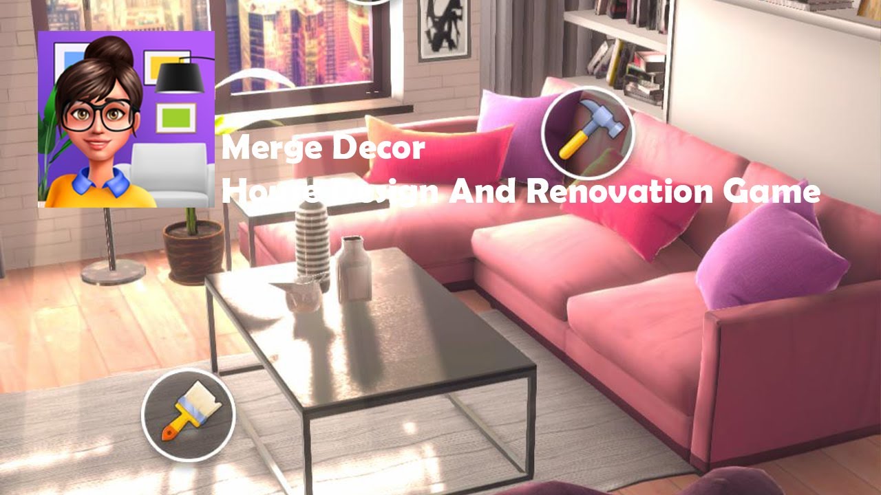 Merge Decor House Design And Renovation Game Gameplay