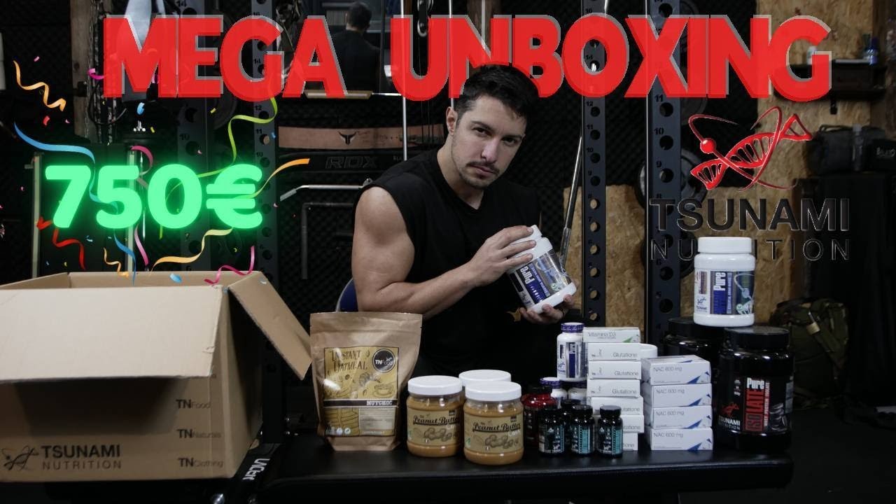 750€ di Integratori Tsunami | UNBOXING Ep.2