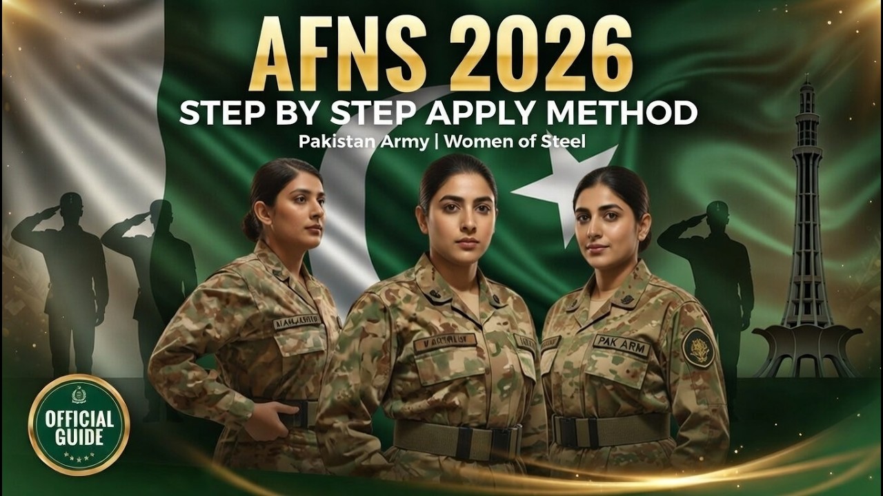 AFNS 2026 Apply Online Step-by-Step | Registration Process | AFNS Initial Test Preparation