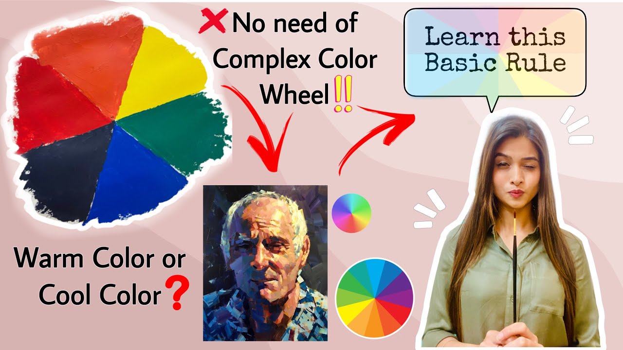 Color Theory made Easy| Warm Vs Cool Vs Complimentary| Forget Complex Color Wheels #colormixing
