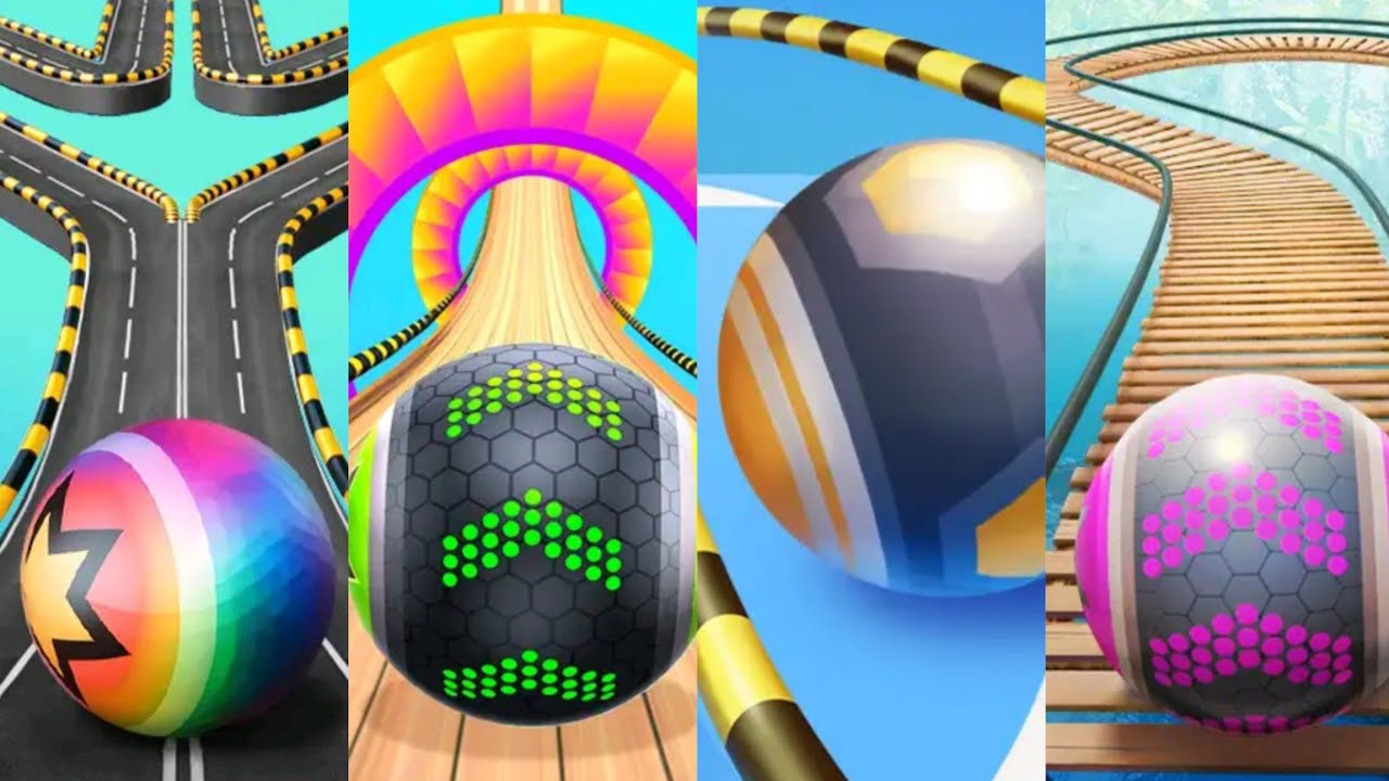 Going Balls VS  Rollance Balls, Action Balls,Super Rolling Ball Balance Gameplay Walkthrough Part 94