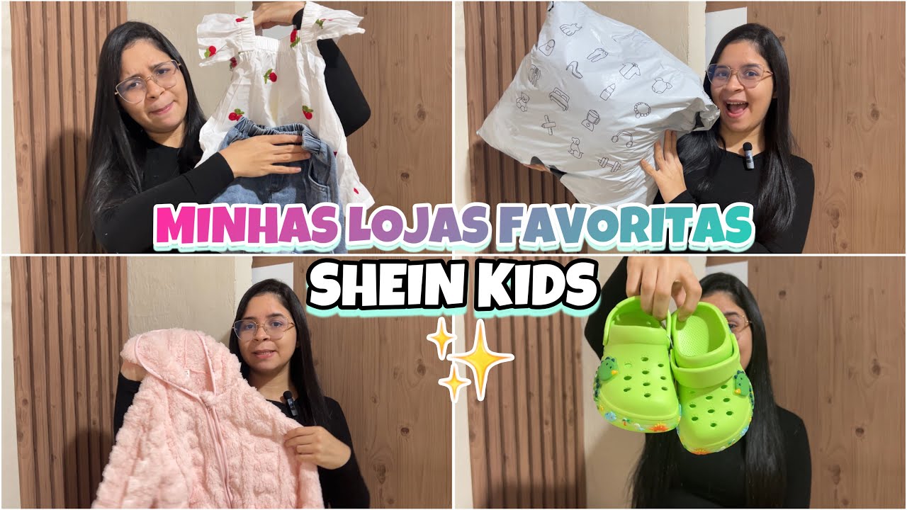 VOCÊ PRECISA CONHECER ESSAS LOJAS DA SHEIN KIDS - AS MELHORES PEÇAS INFANTIS!