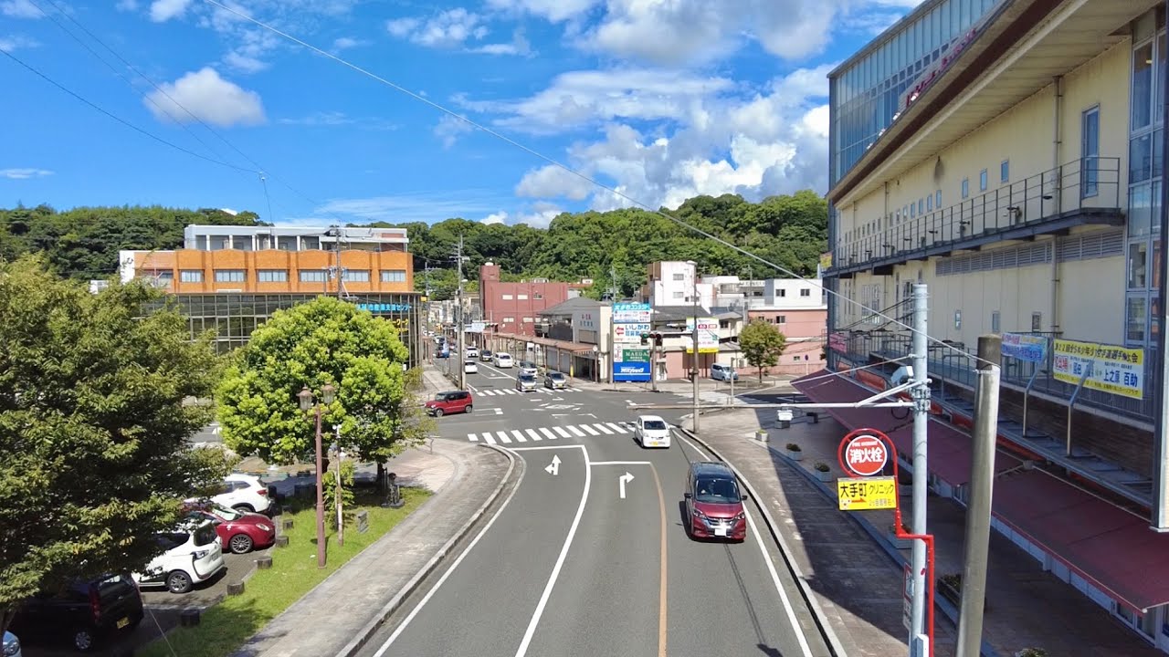鹿屋市街地 縦横ポタリング✨2022.8✨ 共栄町 向江町 北田町 大手町 古前城町 本町 仲町 白崎町