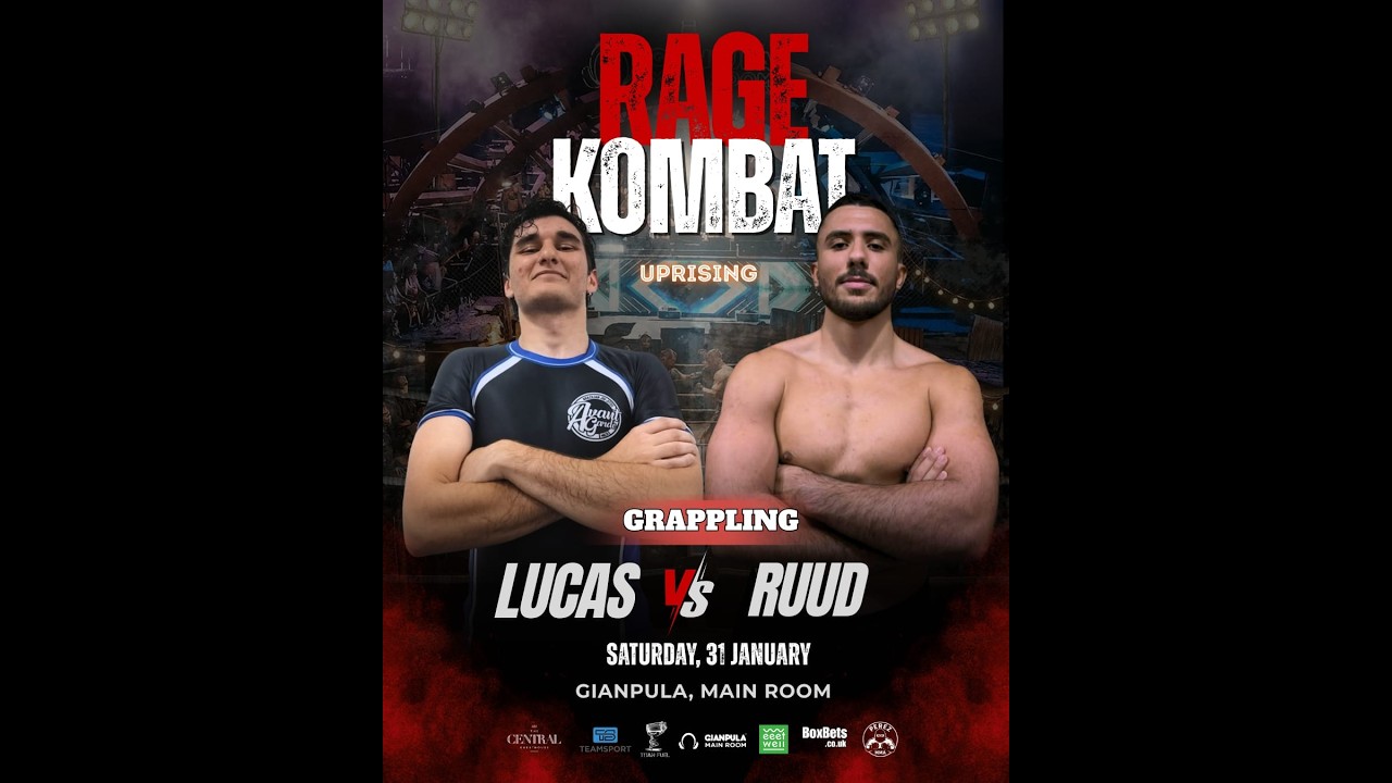 Lucas Sidhu (BJJ) vs Ruud Chircop (Grappling) - European Grappling Title