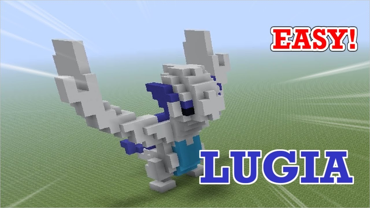 Minecraft┃How to build Pokémon(Lugia)