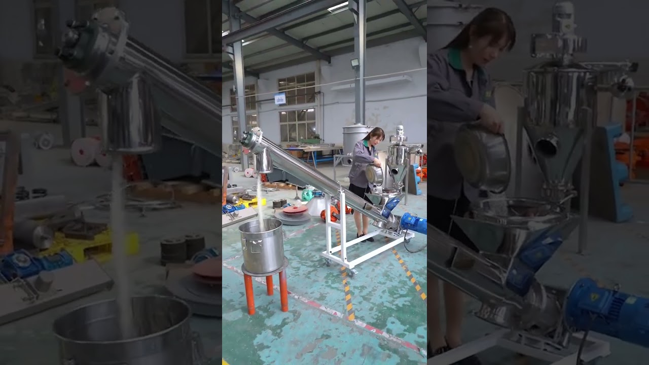 Stainless Steel Tubular Screw Conveyors