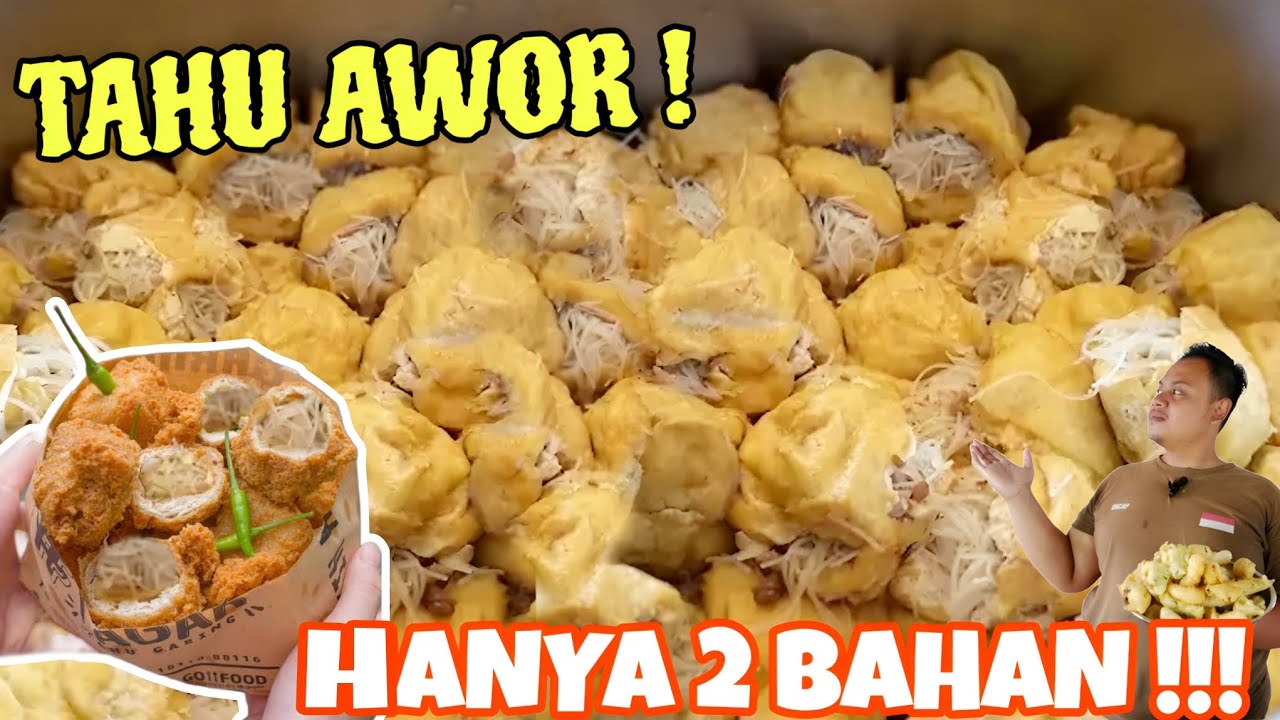ANTI RIBET 😍😍😍 MODAL BIHUN 10 RIBU JADI 200 PCS TAHU‼️RESEP OLAHAN TAHU PALING GAMPANG 🥰