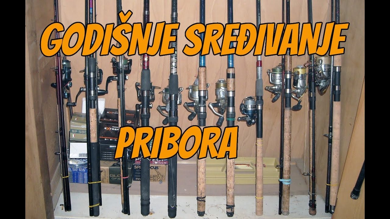 Sređivanje pribora i opreme za ribolov
