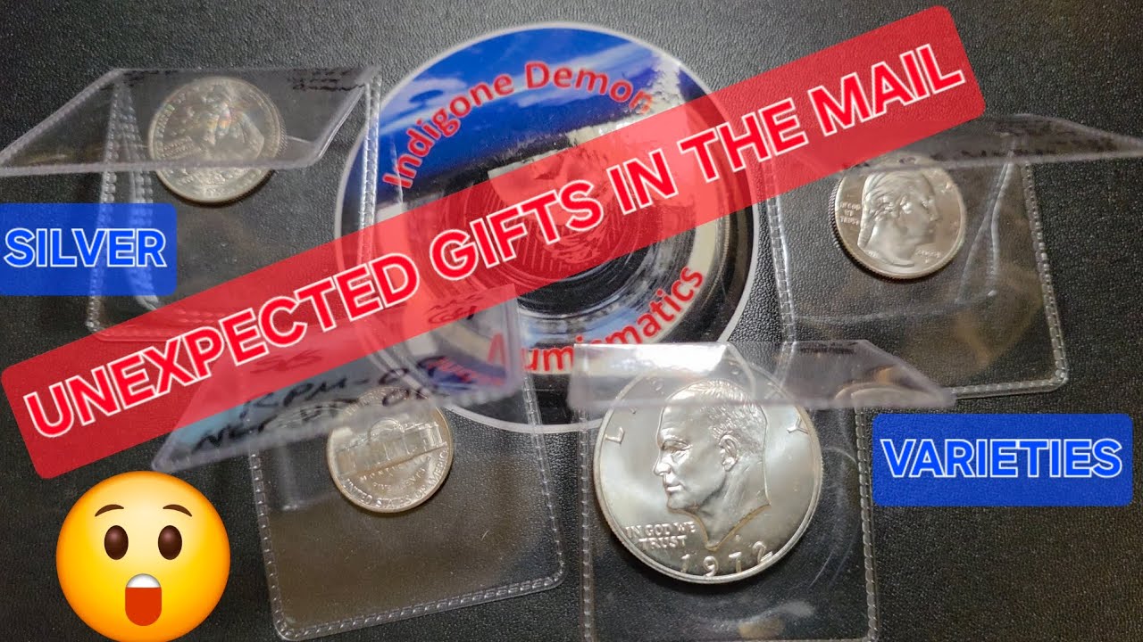 Неожиданное письмо от @Indigone_Demon - с кучей приятных мелочей - серебро и разные сорта #dwcnc ...