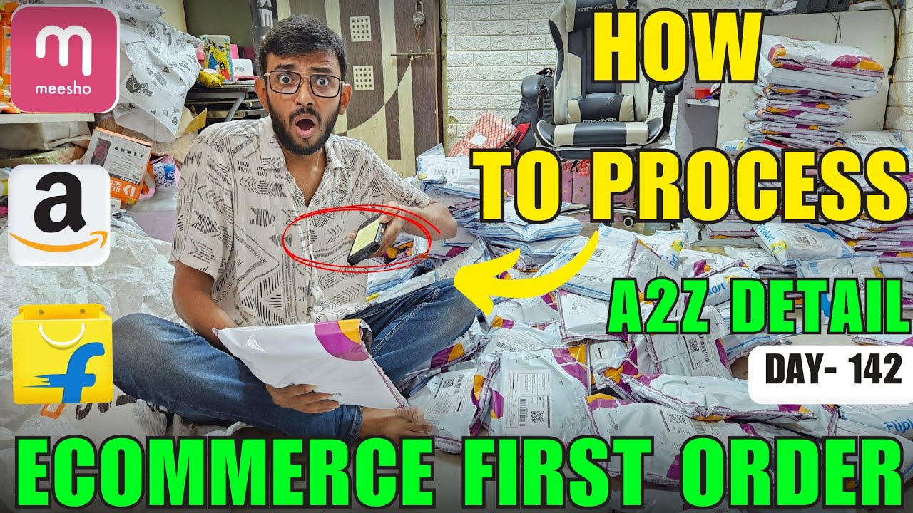 How To Process 1st Ecommerce Order | A To Z Knowledge In One Video