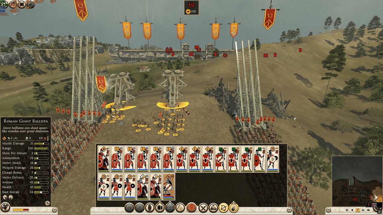 Rome 2 Romans Military Siege Engines Destroyed in Rainy Battle Against Lepidus: Can Battle Be Won?