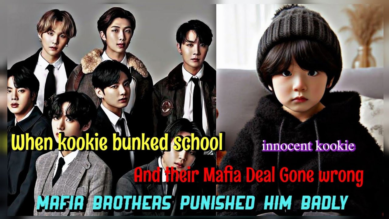 When kookie bunked School and got Pun!shed by Mafia brothers || 1 || #btsmafiaff