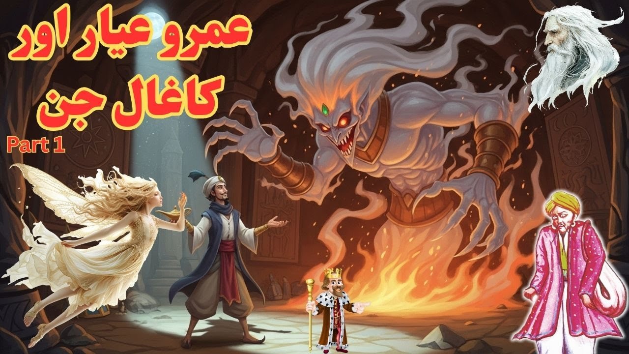 Umro Ayyar Aur Kaghal jinn ( Part 1 ) | Umro Ayar Ki Kahaniyan | Moral Kahani Land