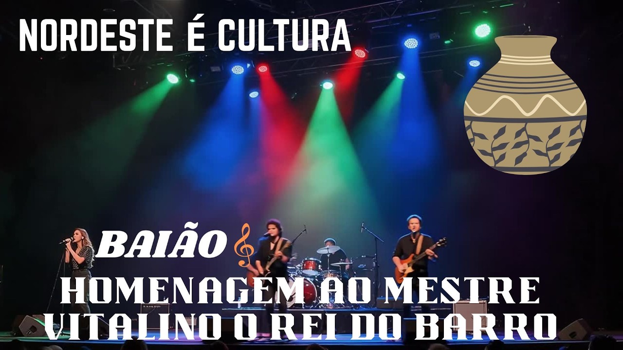 HOMENAGEM AO MESTRE VITALINO O REI DO BARRO #baião
