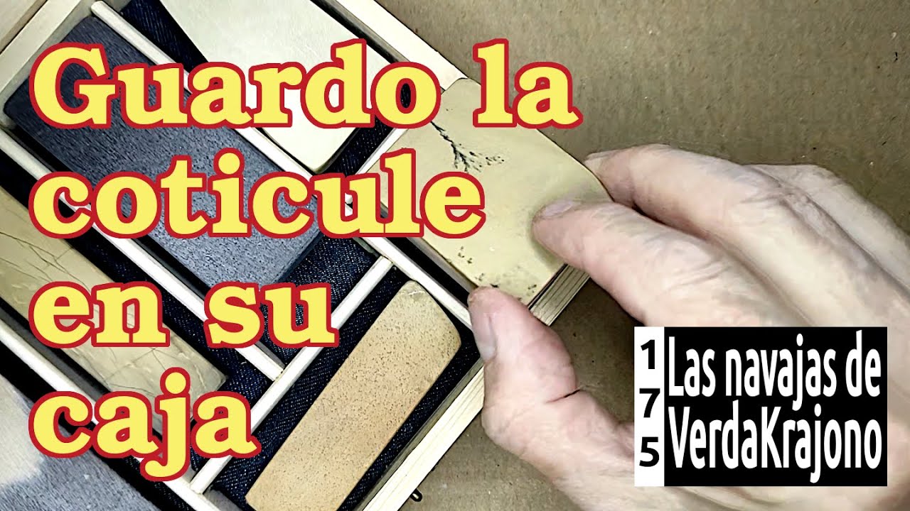 175 - Guardo la coticule en su caja