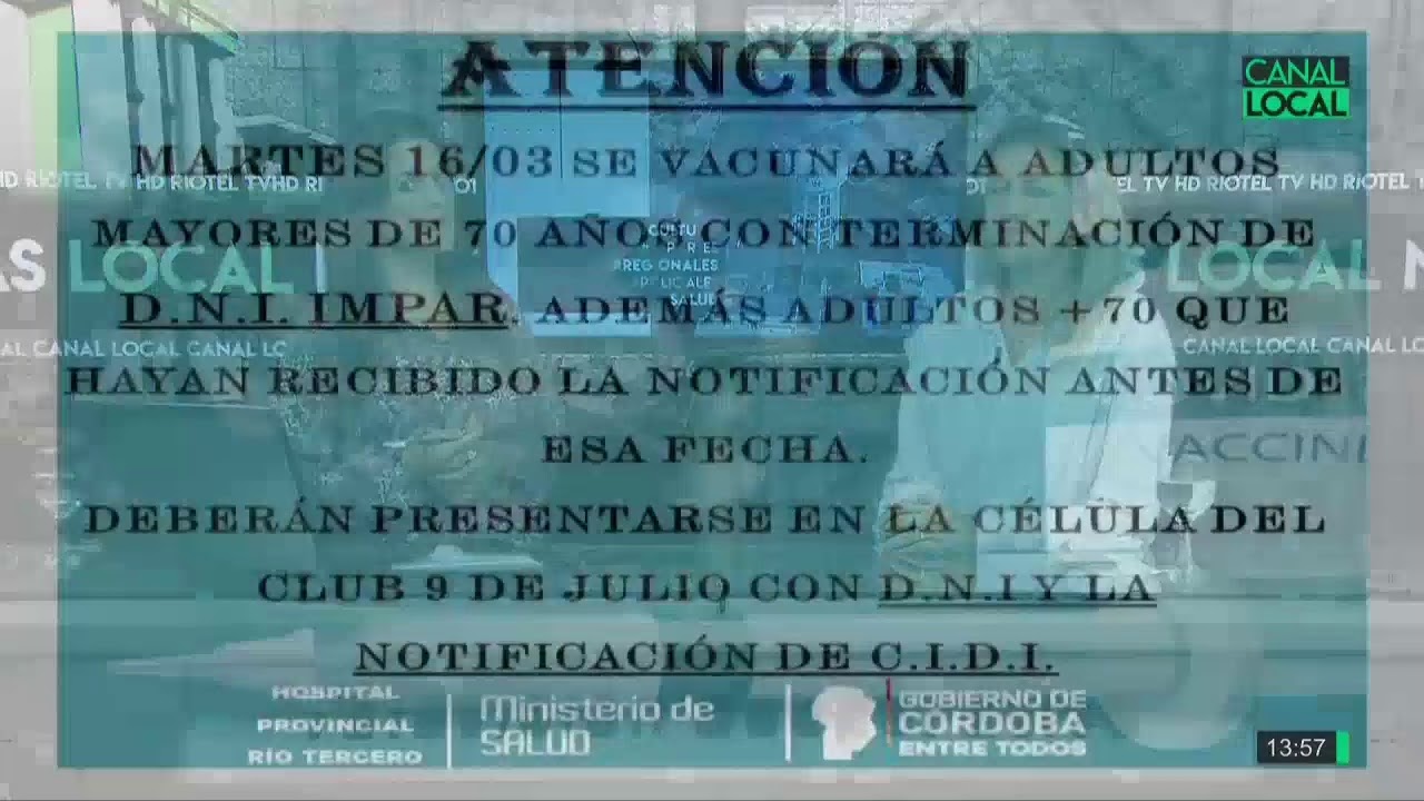Emisi&oacute;n en directo de Canal Local RioTelTV HD