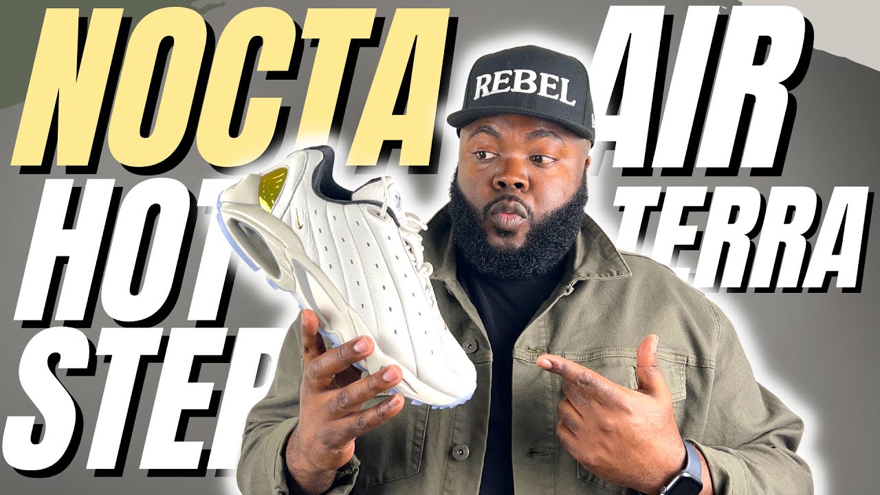 NIKE x NOCTA HOT STEP AIR TERRA CHAMPAGNE! FULL REVIEW +ON FOOT IN HD!