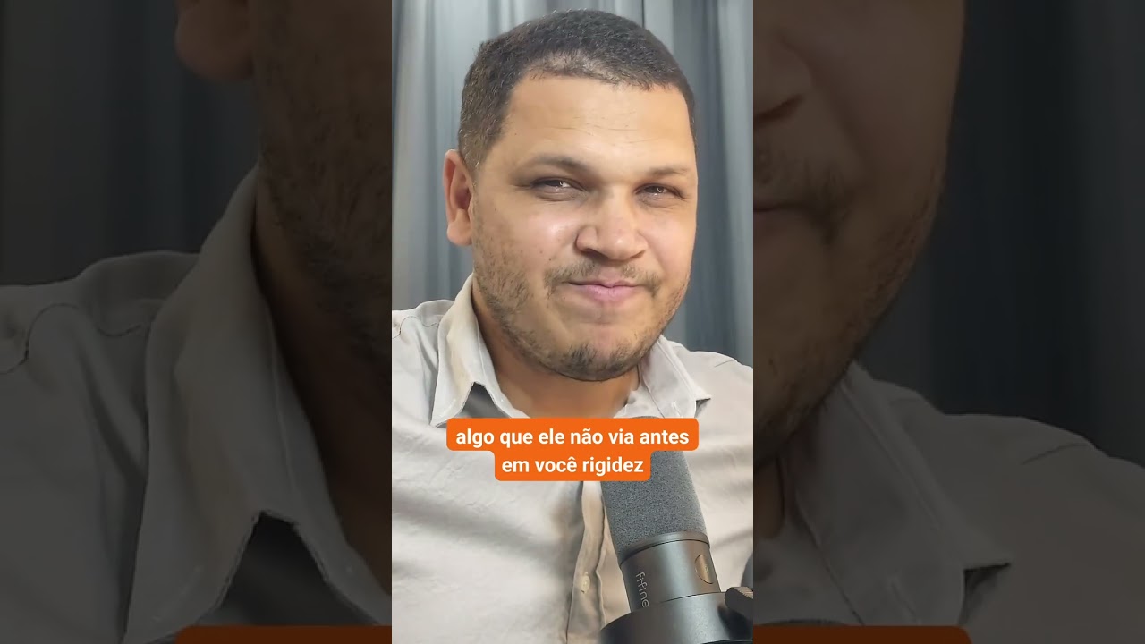 Você não muda por que quer muda porquê precisa
