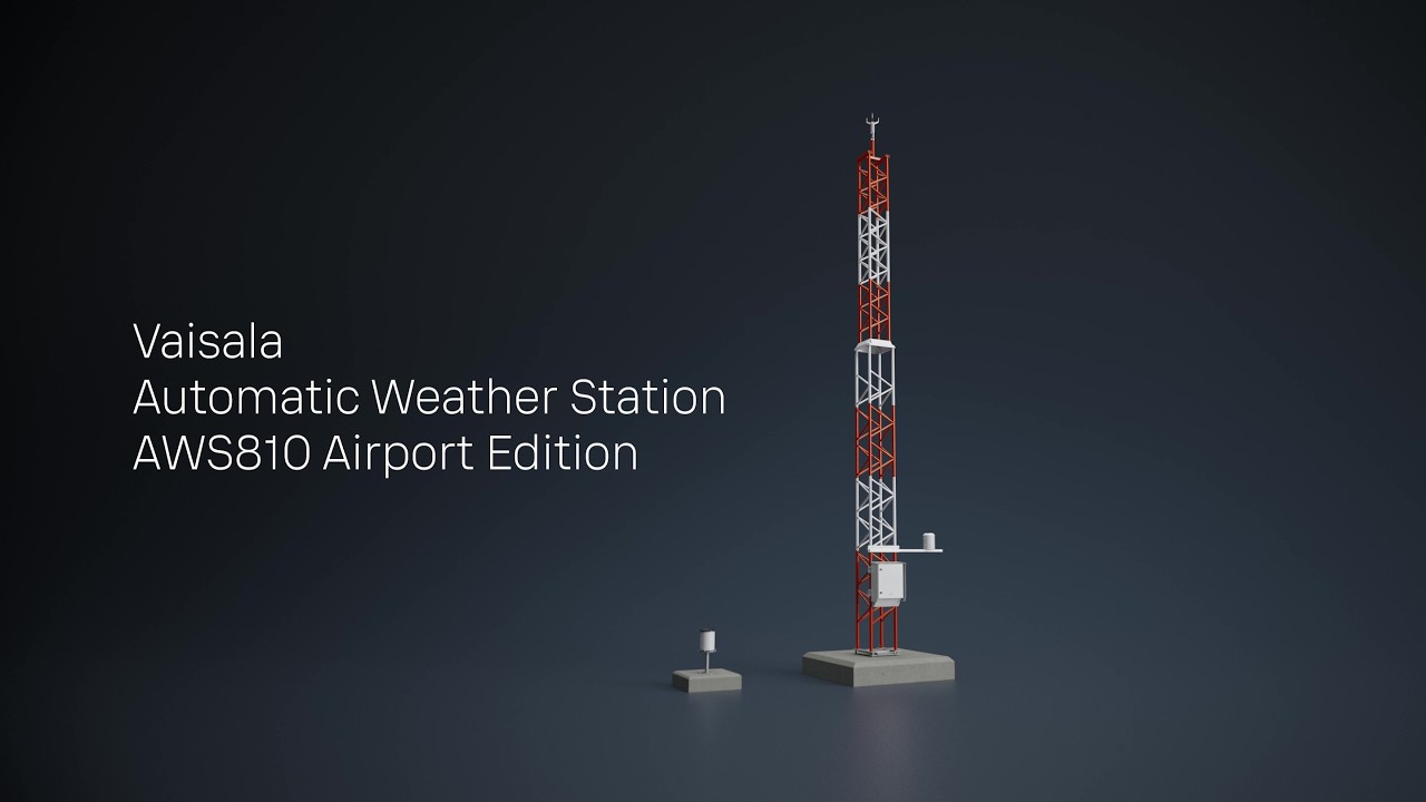 Vaisala Automatic Weather Station AWS810 Airport Edition