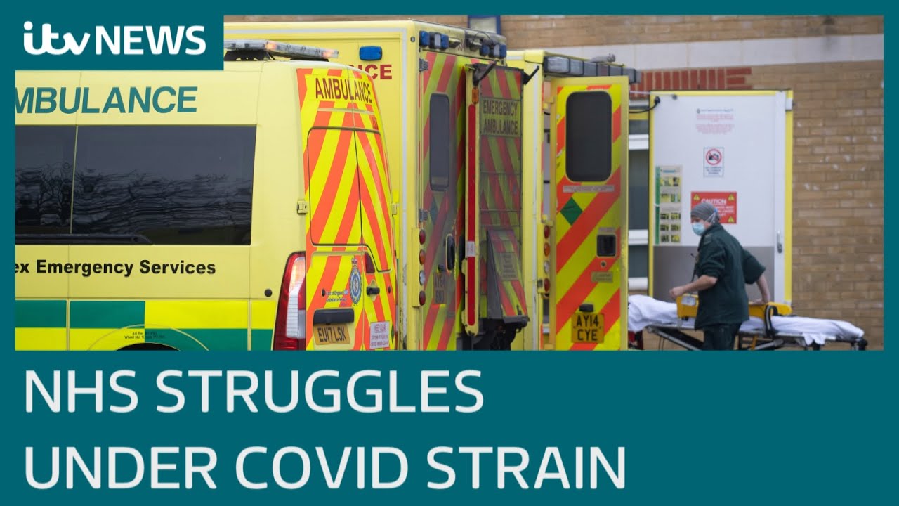 London hospital in 'disaster medicine mode' as Covid patients surge | ITV News