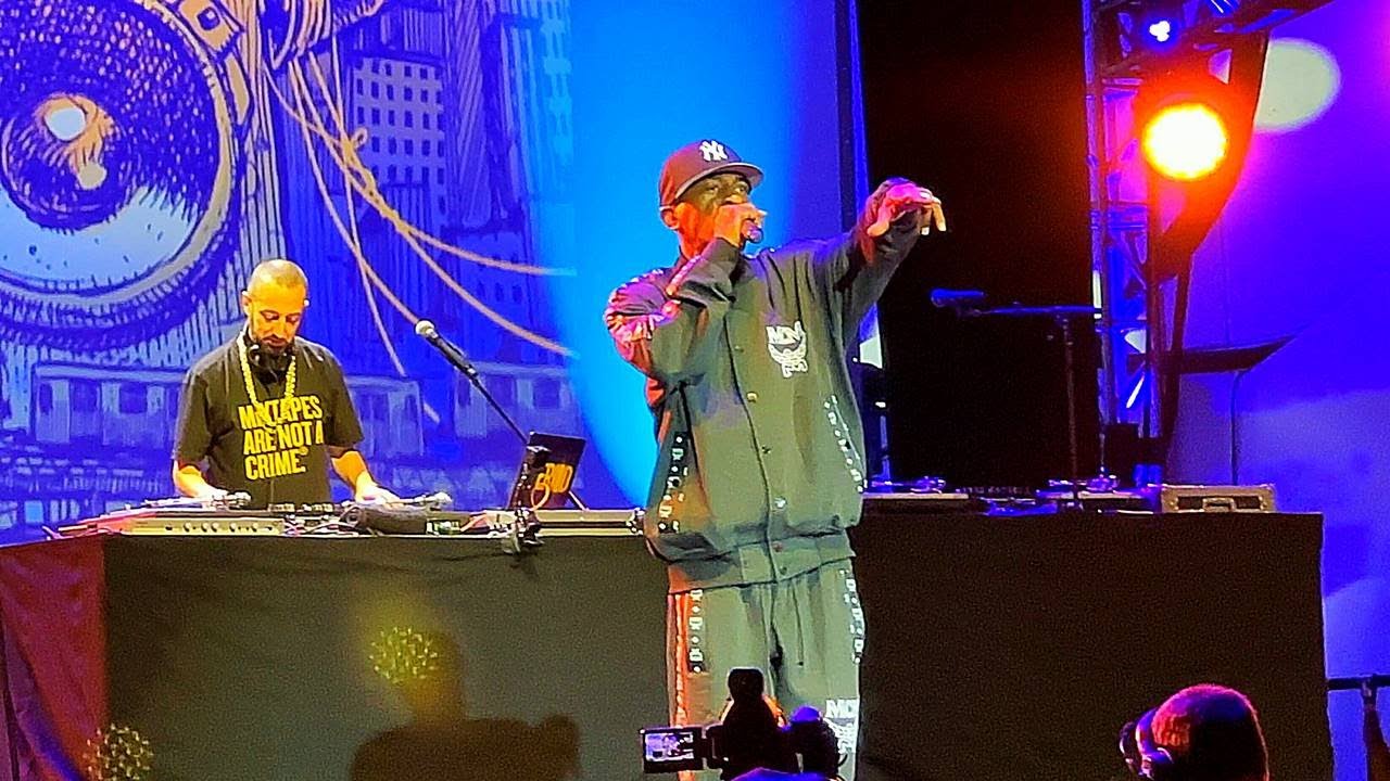 Rakim NYC Performance J.PERIOD Live Mixtapes Gos and Kings Edition at Lincoln Center for Hip Hop 50