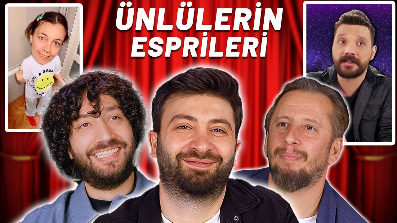 KOMEDYENLER, ÜNLÜLERİN ESPRİLERİNİ İZLİYOR!