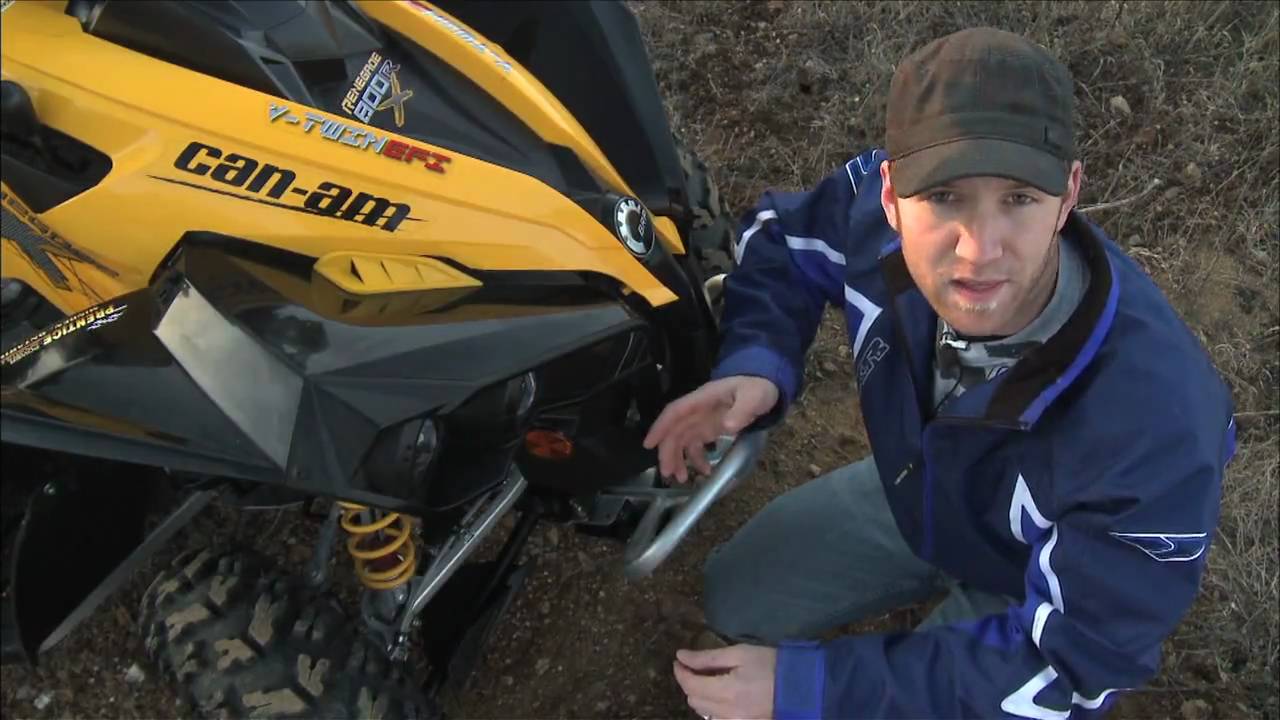 DIrt Trax Test Rides Can-Am Renegade  X