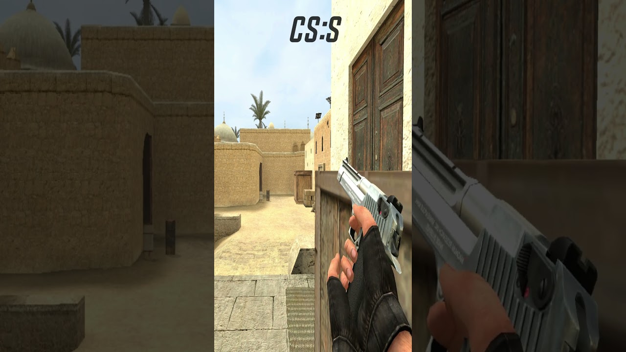 Desert Eagle Reload | Counter Strike Comparison 1.6 to CS 2 | Part 21 #counterstrike #csgo #cs2