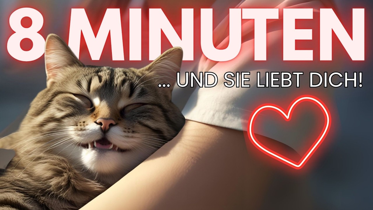 Gib mir 8 Minuten und Deine Katze liebt dich mehr denn je