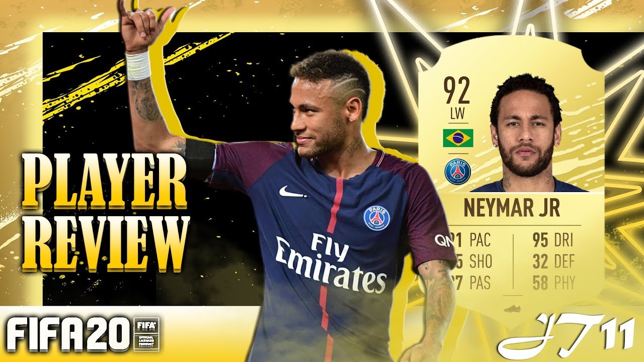 FIFA 20 NEYMAR 92 PLAYER REVIEW