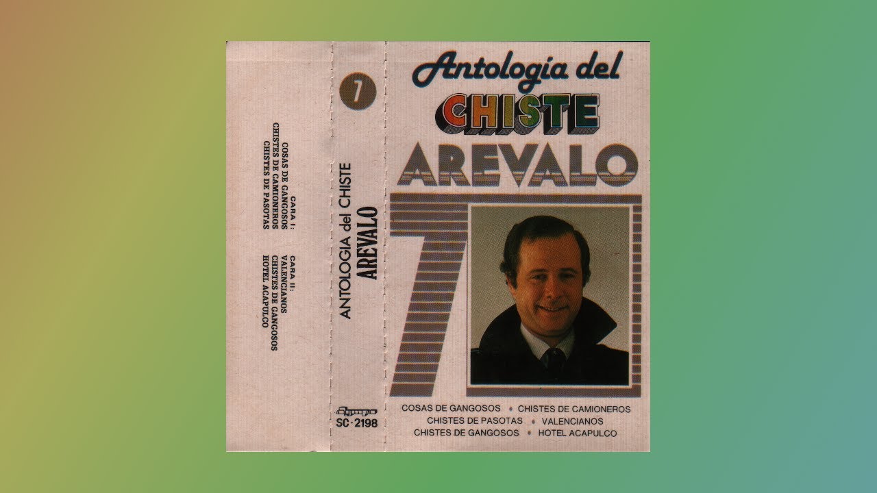 Antología del chiste AREVALO 7, 1983, cassette completo