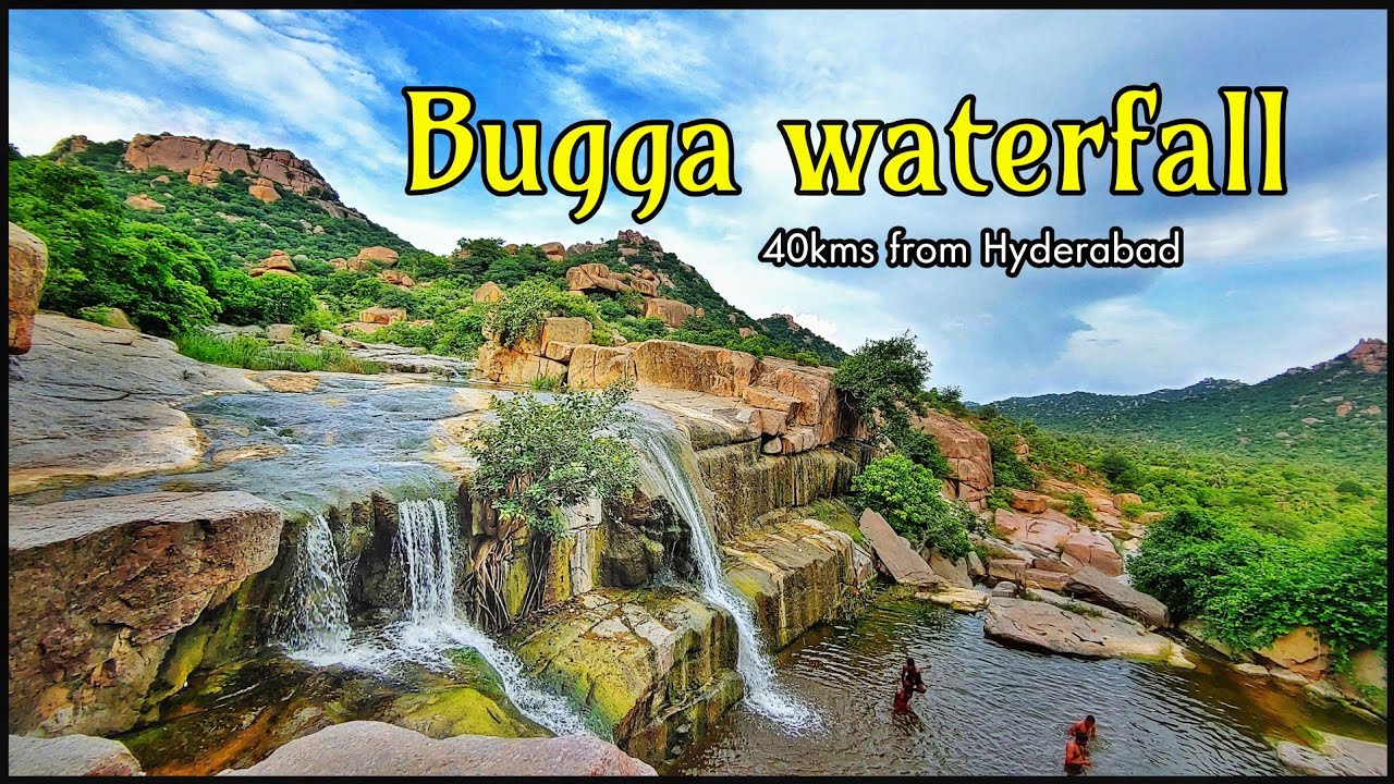 Bugga waterfalls Nalgonda telangana| 40kms from Hyderabad #buggawaterfalls #vlog45