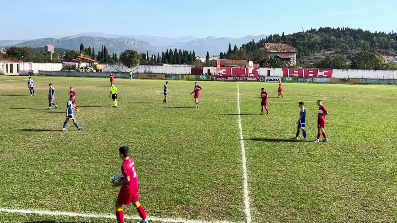 Kadeti - FK Zabjelo vs FK Budućnost / 1-2